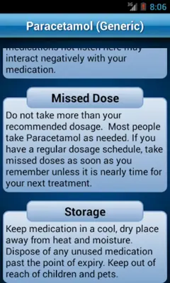 Drug Dictionary android App screenshot 0