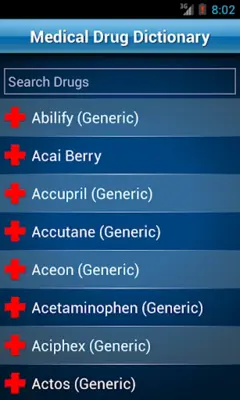 Drug Dictionary android App screenshot 7